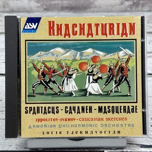 Khachaturian - Spartacus - Gayaneh - Masquerade • Caucasian Sketches [CD‎ 1991]